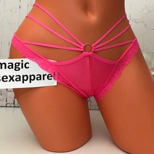 VS XS S M L XL SEXY CHEEKY PANTY STRAPPY CAGED HOT